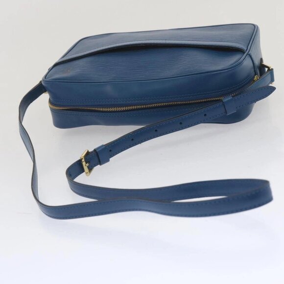 LOUIS VUITTON Epi Trocadero 27 Shoulder Bag Blue - Picture 7 of 16